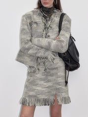 PROD  Tweed Jacket with Skirt Suit