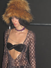 PROD Venus Ruffled Long Sleeve V Tie-hem Top