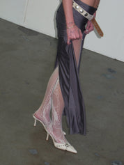 PROD White Lace Tights