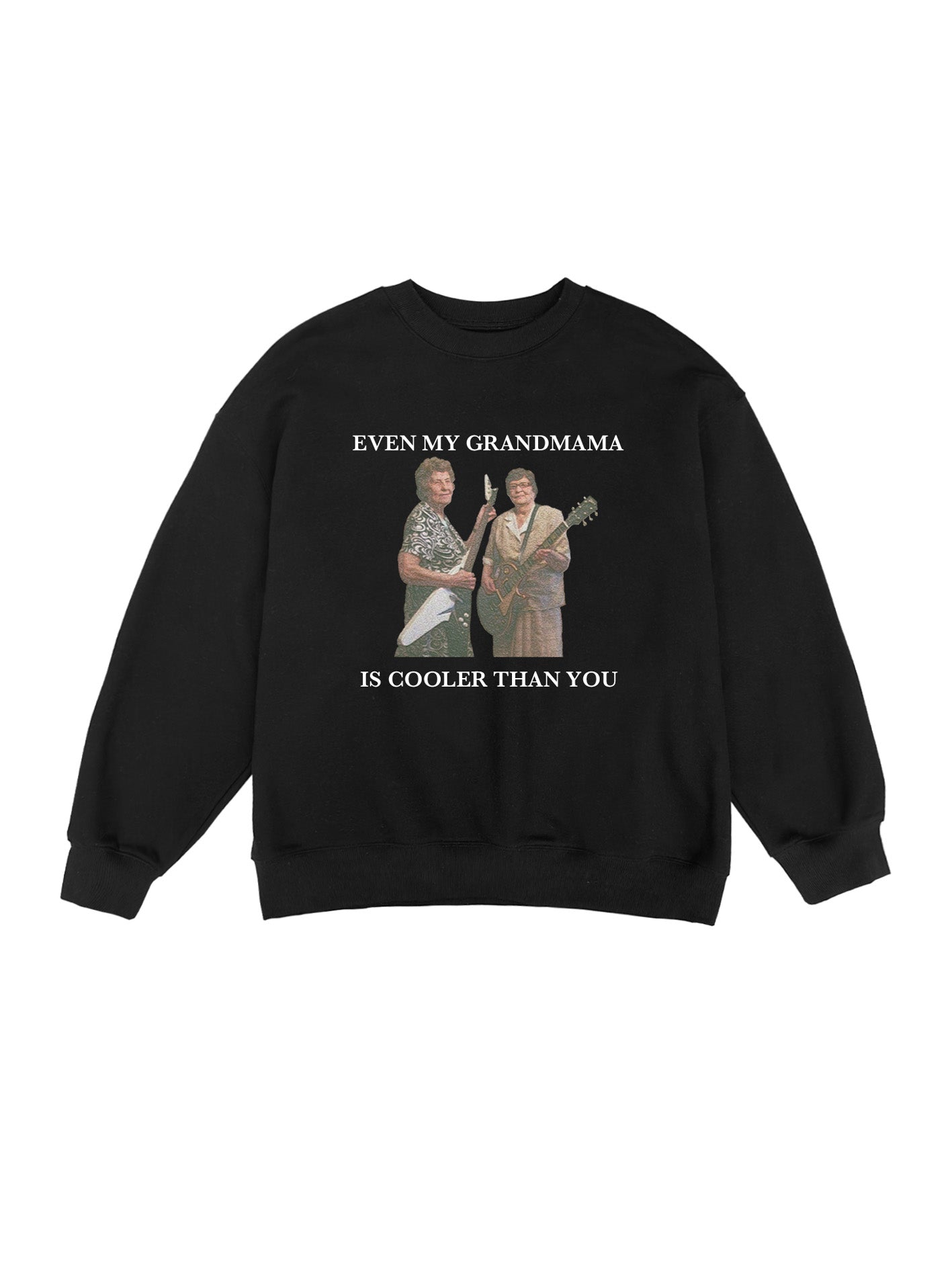  black Grandmama Band sweatshirt