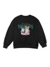 PROD  XS / black Twin Cats sweatshirt