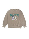 PROD  XS / coffee Twin Cats sweatshirt