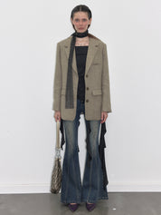 PROD  XS / Khaki Casual Blazer