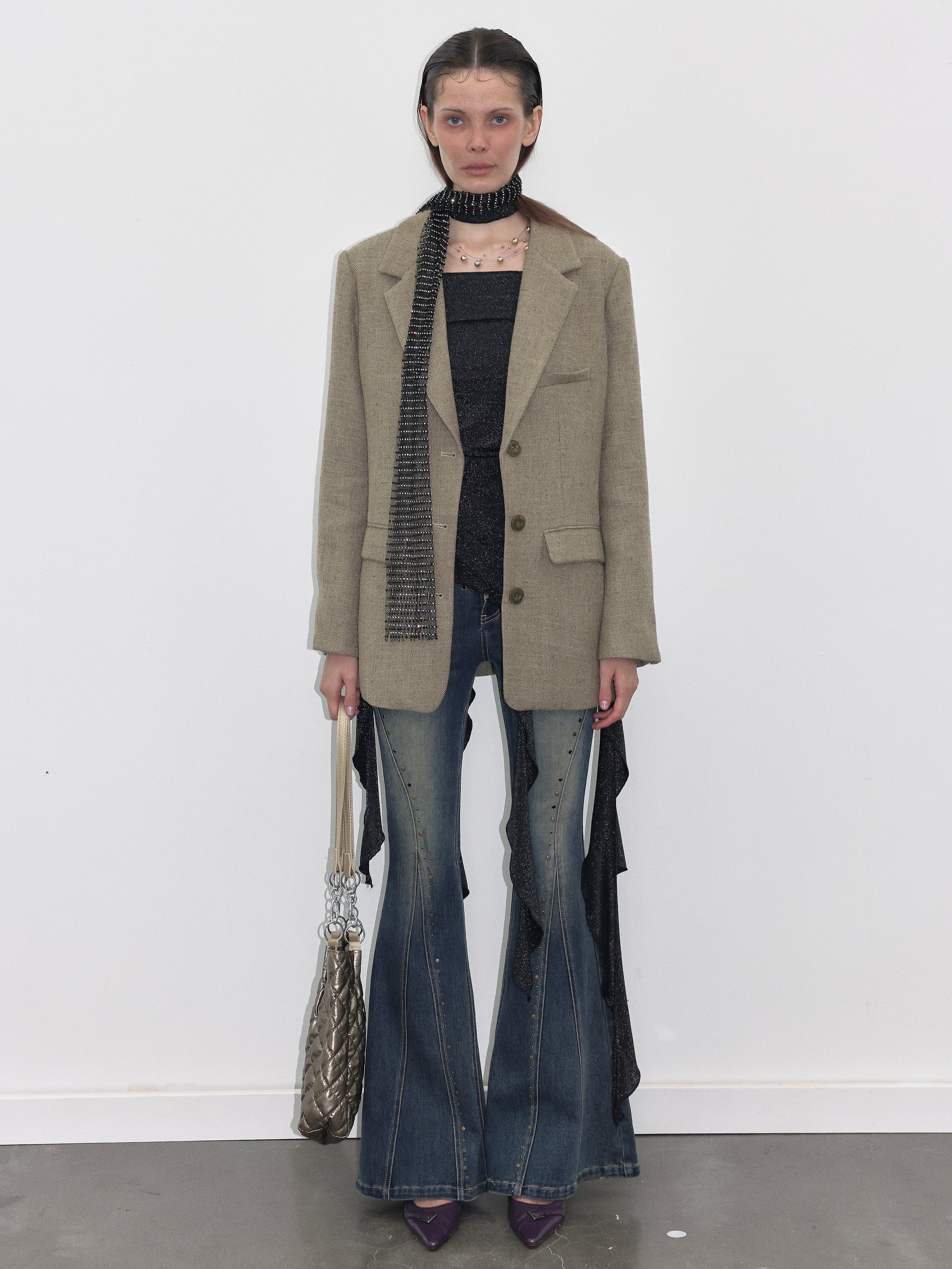 PROD  XS / Khaki Casual Blazer