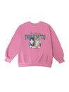 PROD  XS / pink Twin Cats sweatshirt