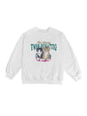 PROD  XS / white/green type Twin Cats sweatshirt