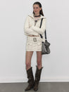 PROD  XS / white Puffer Jacket & Skirt Set
