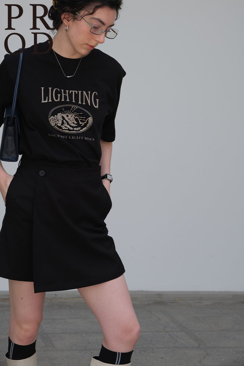 PROD Bldg Apparel & Accessories 1基础T恤lighting黑色