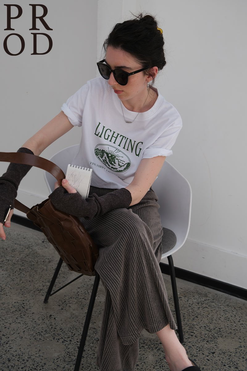 PROD Bldg Apparel & Accessories 17基础T恤绿太阳