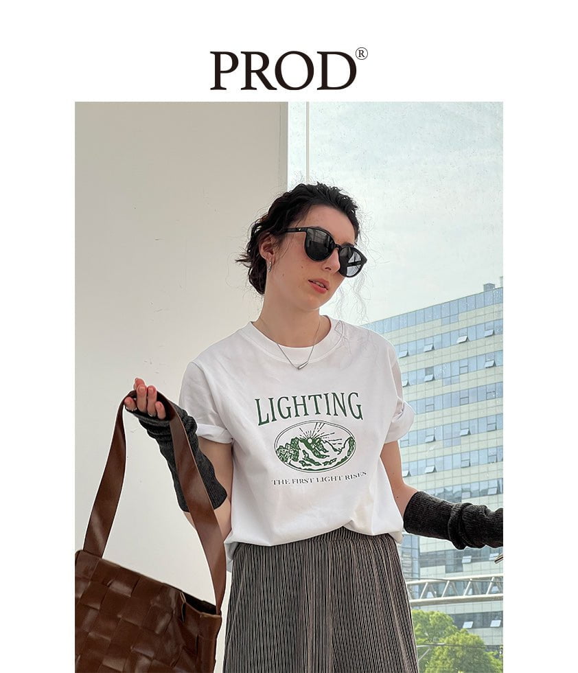 PROD Bldg Apparel & Accessories 17基础T恤绿太阳