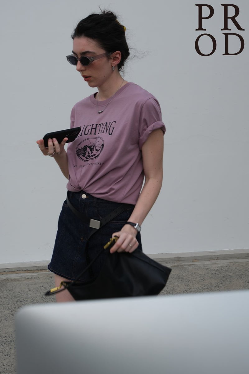 PROD Bldg Apparel & Accessories 18基础T恤紫色太阳