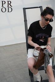 PROD Bldg Apparel & Accessories 19基础T恤黑色猫咪