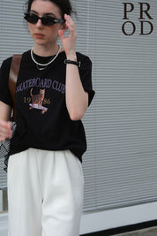 PROD Bldg Apparel & Accessories 19基础T恤黑色猫咪