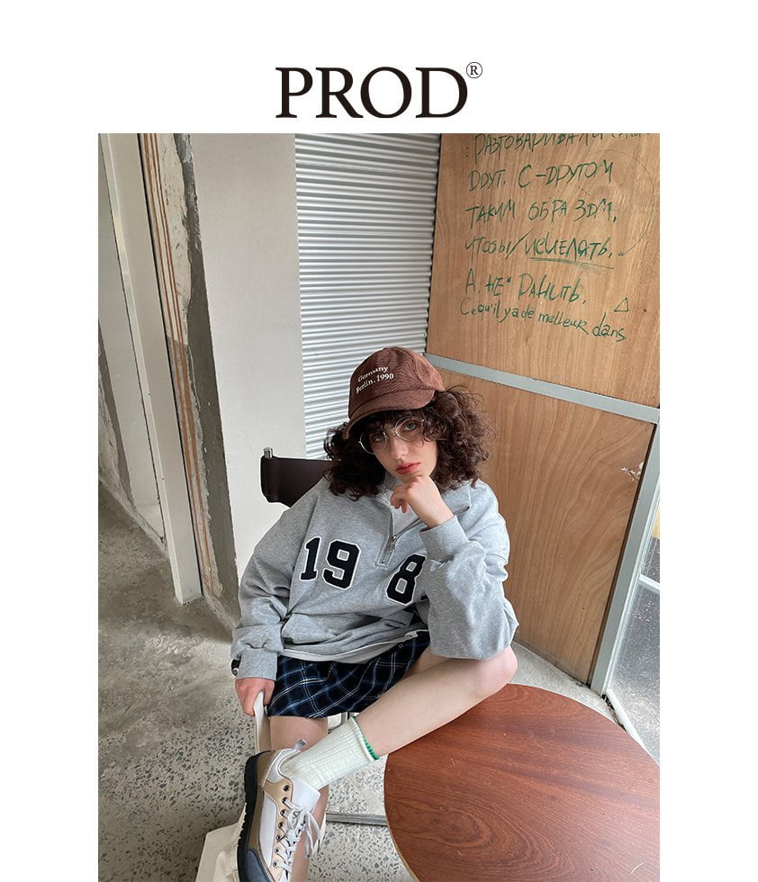 PROD Bldg Apparel & Accessories 1987 Quarter Zip Sweatshirt