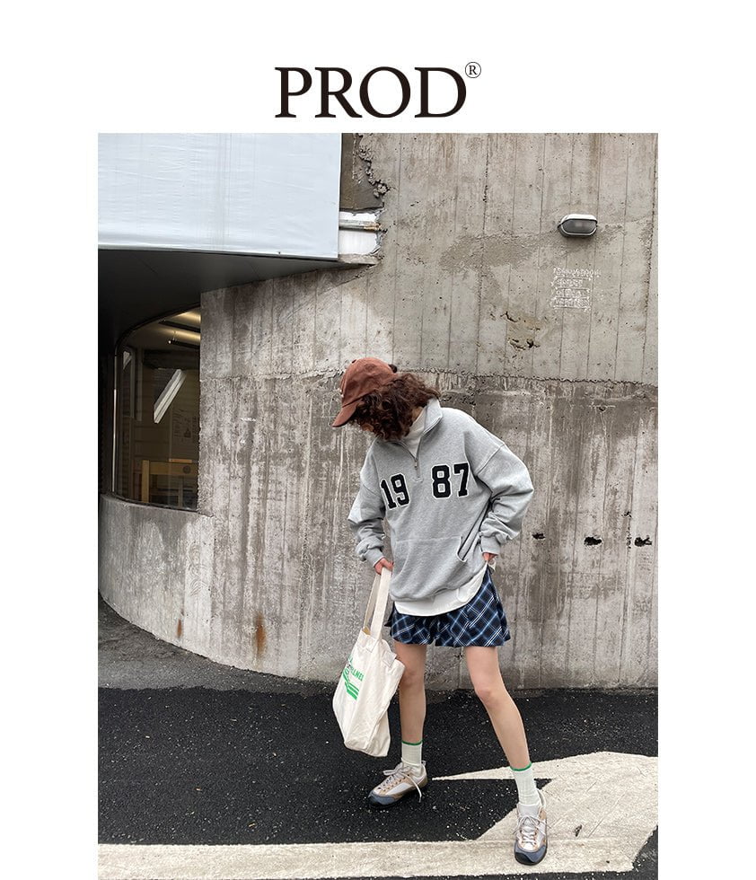 PROD Bldg Apparel & Accessories 1987 Quarter Zip Sweatshirt