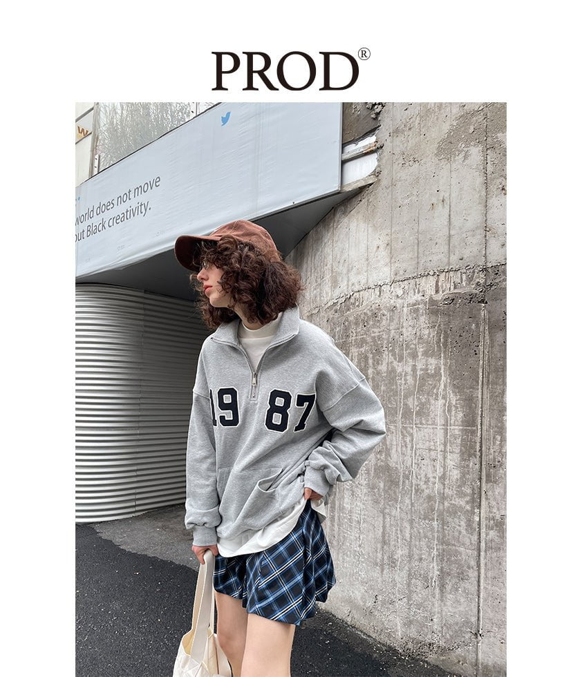 PROD Bldg Apparel & Accessories 1987 Quarter Zip Sweatshirt