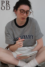 PROD Bldg Apparel & Accessories 20大版T恤灰色大字母