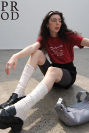 PROD Bldg Apparel & Accessories 25基础T恤红色度假小人