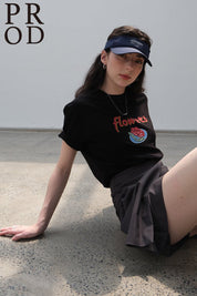 PROD Bldg Apparel & Accessories 29基础T恤黑色小花