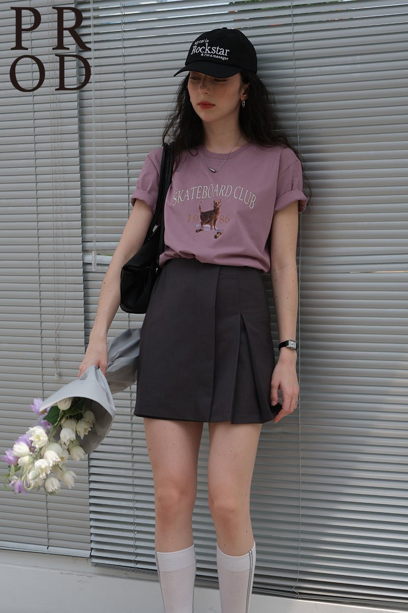 PROD Bldg Apparel & Accessories 30基础T恤粉色小猫