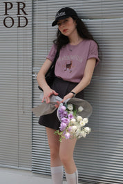 PROD Bldg Apparel & Accessories 30基础T恤粉色小猫