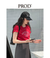 PROD Bldg Apparel & Accessories 31手机片基础T恤1867红色小字母