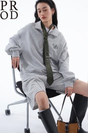 PROD Bldg Apparel & Accessories Cgh Quarter Zip Sweatshirt Only / Gray