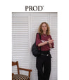 PROD Bldg Apparel & Accessories Concept Big Letters Short Sleeve T-Shirt / Mauve