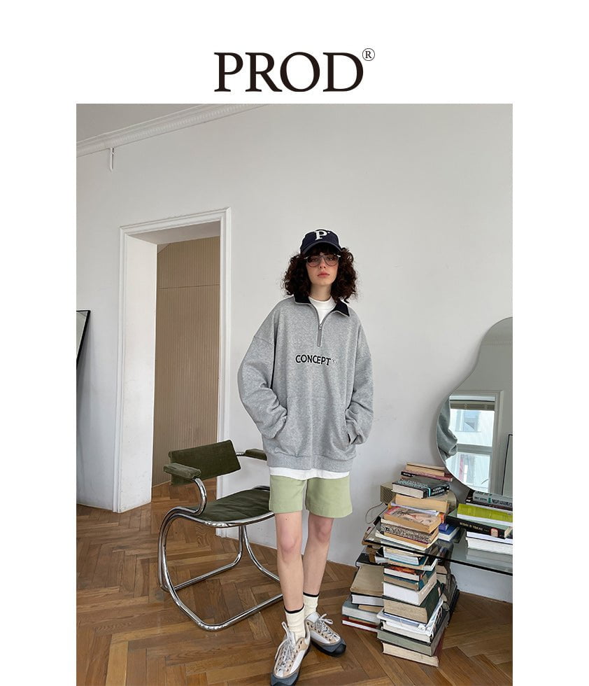 PROD Bldg Apparel & Accessories Copy of Quarter Zip Sweatshirt