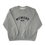 PROD Bldg Apparel & Accessories Crewneck Embroidered Sweatshirt Hemp Grey