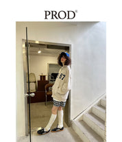 PROD Bldg Apparel & Accessories Loose Fit 1987 Quarter Zip Sweatshirt / Beige