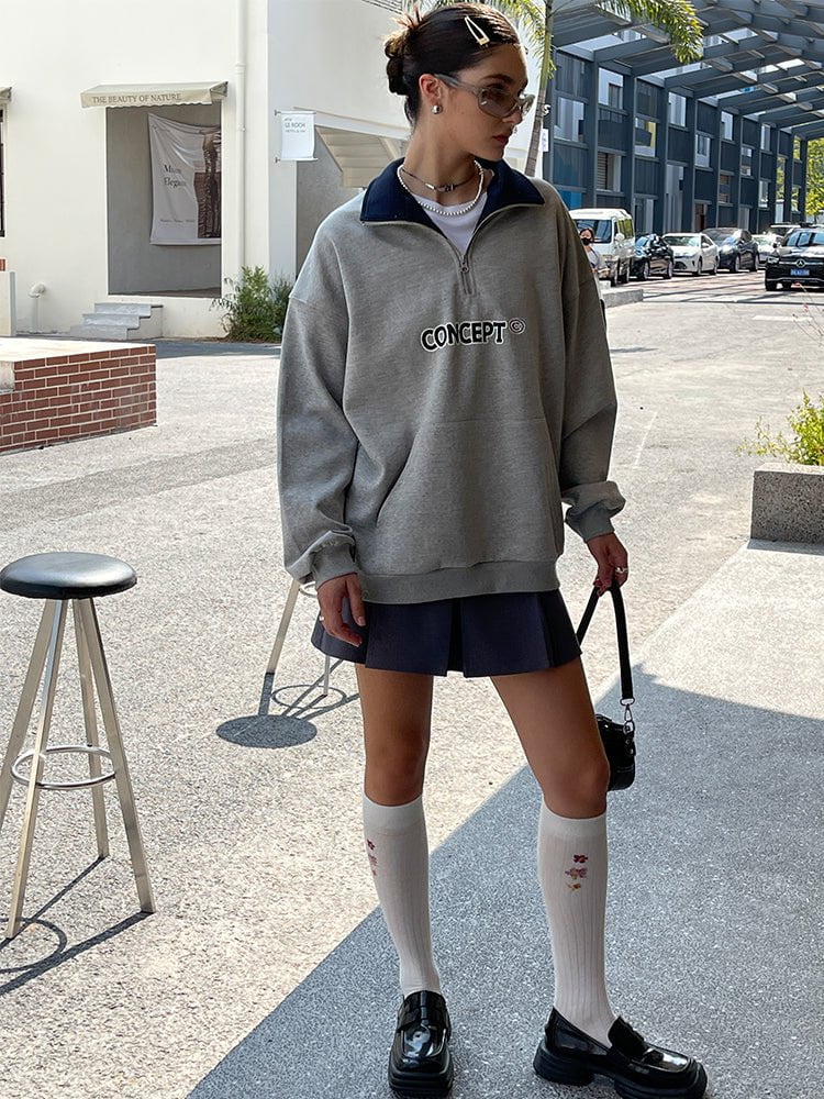 Sweatshirt discount loose fit