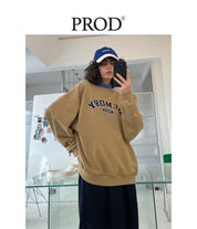 PROD Bldg Apparel & Accessories Multicolor Letters  Embroidered Crewneck  Sweatshirt