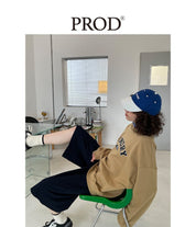 PROD Bldg Apparel & Accessories Multicolor Letters  Embroidered Crewneck  Sweatshirt