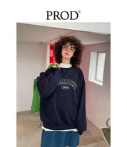 PROD Bldg Apparel & Accessories Multicolor Letters  Embroidered Crewneck  Sweatshirt