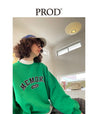 PROD Bldg Apparel & Accessories Multicolor Letters  Embroidered Crewneck  Sweatshirt