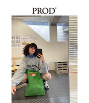 PROD Bldg Apparel & Accessories Multicolor Letters  Embroidered Crewneck  Sweatshirt