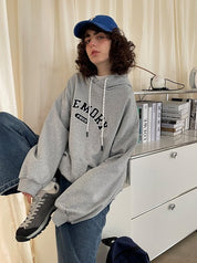 PROD Bldg Apparel & Accessories Multicolor Letters  Embroidered Hoodie