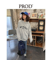 PROD Bldg Apparel & Accessories Multicolor Letters  Embroidered Hoodie