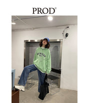 PROD Bldg Apparel & Accessories Multicolor Letters  Embroidered Hoodie