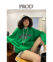 PROD Bldg Apparel & Accessories Multicolor Letters  Embroidered Hoodie