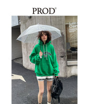 PROD Bldg Apparel & Accessories Multicolor Letters  Embroidered Hoodie