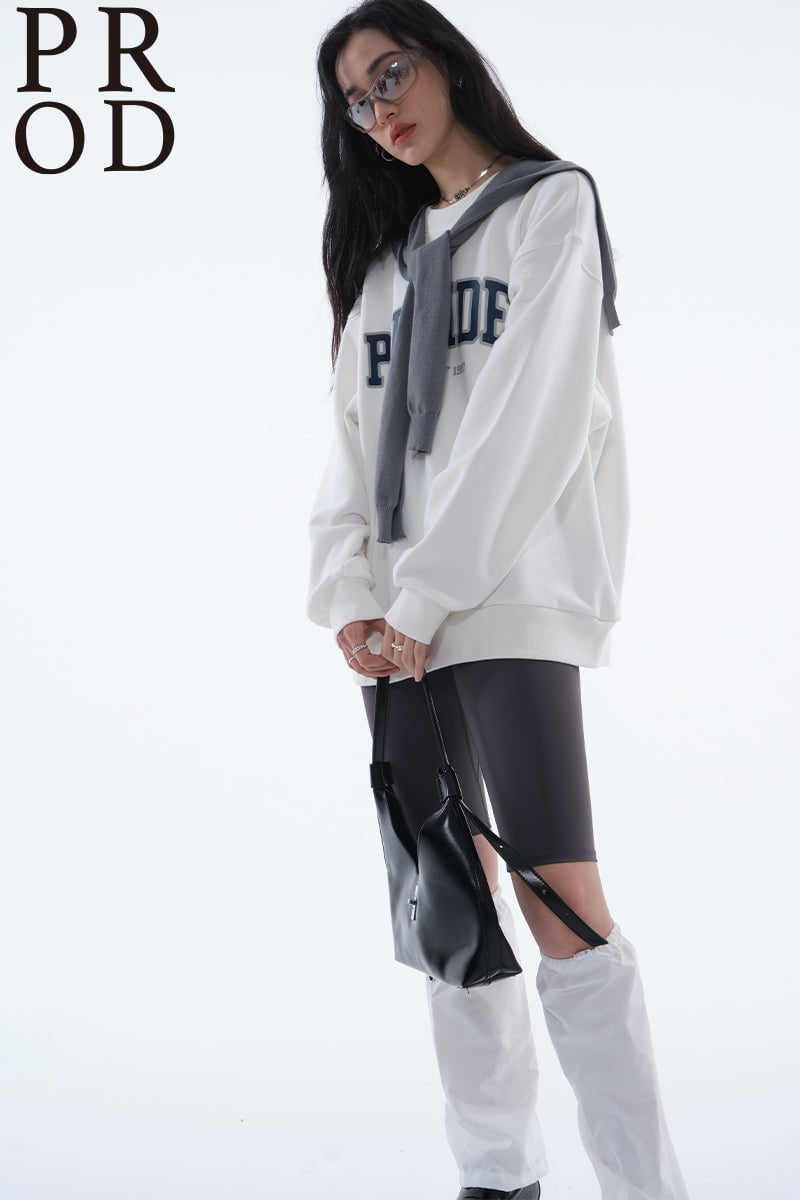 PROD Bldg Apparel & Accessories 大字母印花卫衣 白色pp