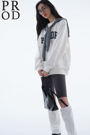 PROD Bldg Apparel & Accessories 大字母印花卫衣 白色pp