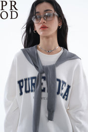 PROD Bldg Apparel & Accessories 大字母印花卫衣 白色pp