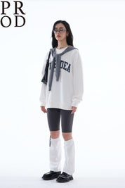 PROD Bldg Apparel & Accessories 大字母印花卫衣 白色pp