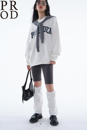 PROD Bldg Apparel & Accessories 大字母印花卫衣 白色pp