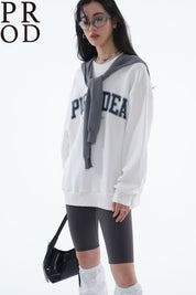 PROD Bldg Apparel & Accessories 大字母印花卫衣 白色pp