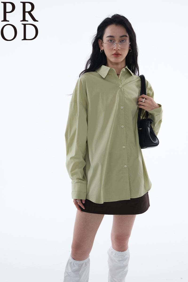 PROD Bldg Apparel & Accessories 基础衬衫 绿色pp