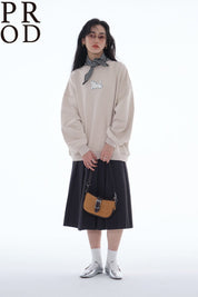 PROD Bldg Apparel & Accessories 毛巾绣小狗卫衣米色pp